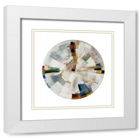 Galileos Assistant VIII White Modern Wood Framed Art Print with Double Matting by Bellissimo Art