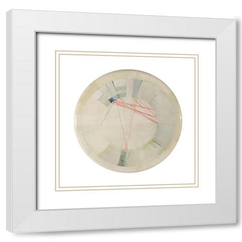 Galileos Assistant IX White Modern Wood Framed Art Print with Double Matting by Bellissimo Art