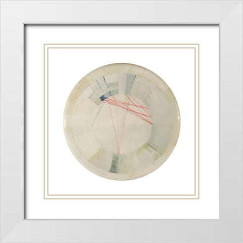Galileos Assistant IX White Modern Wood Framed Art Print with Double Matting by Bellissimo Art