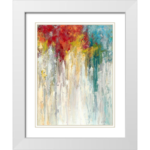 Unbound I White Modern Wood Framed Art Print with Double Matting by Bothne, Janet