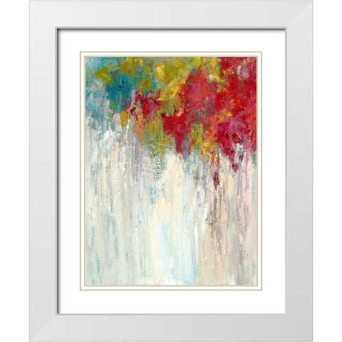 Unbound II White Modern Wood Framed Art Print with Double Matting by Bothne, Janet