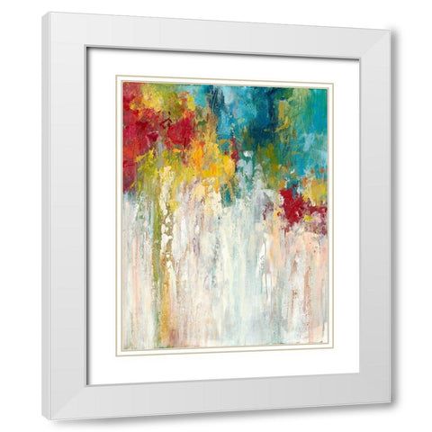 Unbound III White Modern Wood Framed Art Print with Double Matting by Bothne, Janet