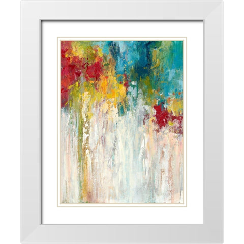 Unbound III White Modern Wood Framed Art Print with Double Matting by Bothne, Janet