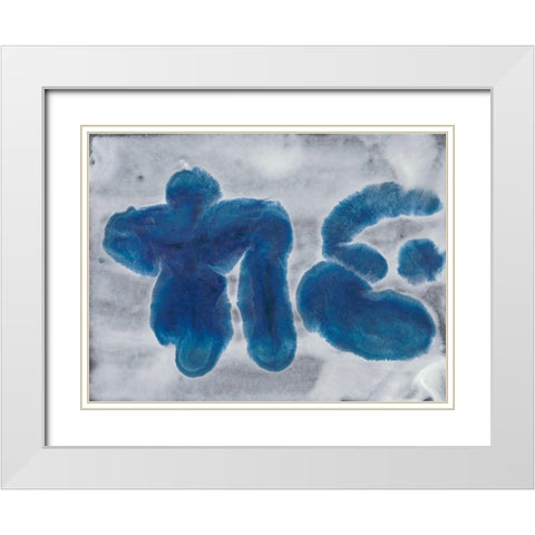 Invulnerable I White Modern Wood Framed Art Print with Double Matting by Bramma, Lila