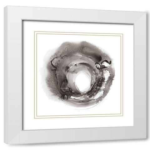 Transformation II White Modern Wood Framed Art Print with Double Matting by Bramma, Lila