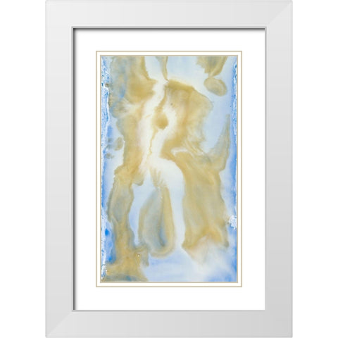 Meeting Light IV White Modern Wood Framed Art Print with Double Matting by Bramma, Lila
