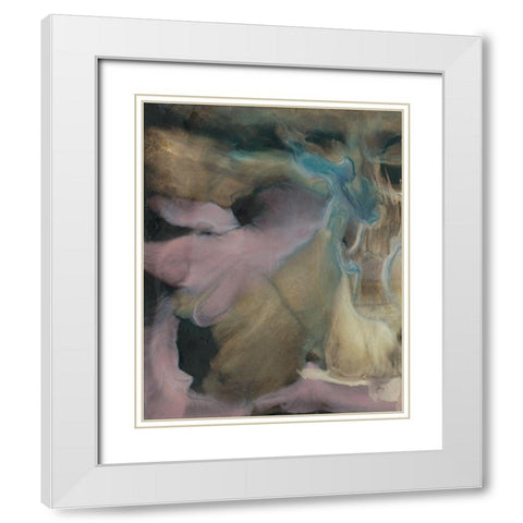 Mysterious Ascension II White Modern Wood Framed Art Print with Double Matting by Bramma, Lila