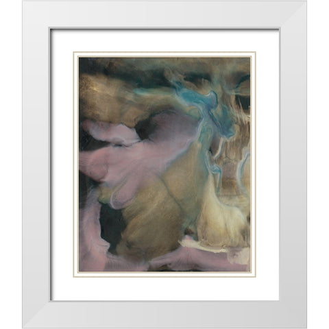 Mysterious Ascension II White Modern Wood Framed Art Print with Double Matting by Bramma, Lila
