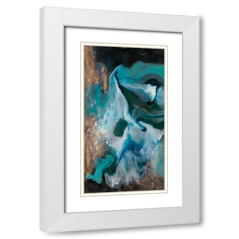 In the Light of Liberation I White Modern Wood Framed Art Print with Double Matting by Bramma, Lila