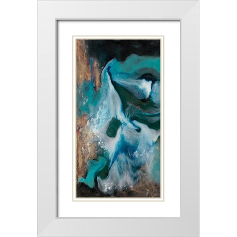 In the Light of Liberation I White Modern Wood Framed Art Print with Double Matting by Bramma, Lila