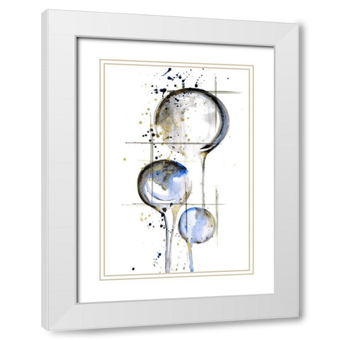 Pioneer III White Modern Wood Framed Art Print with Double Matting by Liama, Lily
