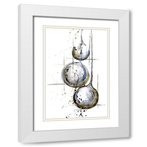 Pioneer IV White Modern Wood Framed Art Print with Double Matting by Liama, Lily