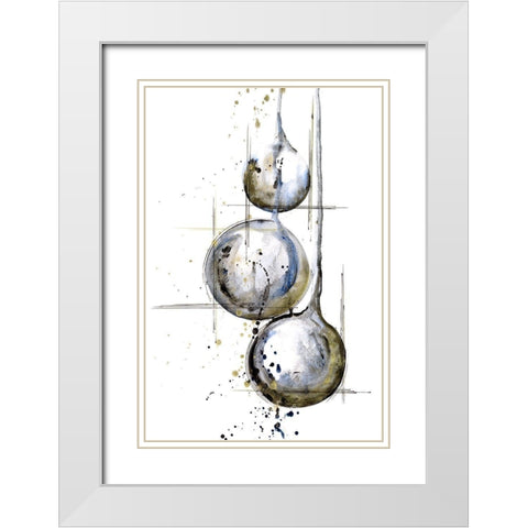 Pioneer IV White Modern Wood Framed Art Print with Double Matting by Liama, Lily