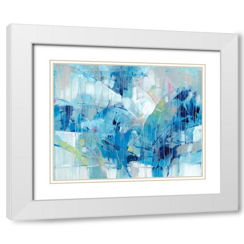 Ice Breaker I White Modern Wood Framed Art Print with Double Matting by OToole, Tim
