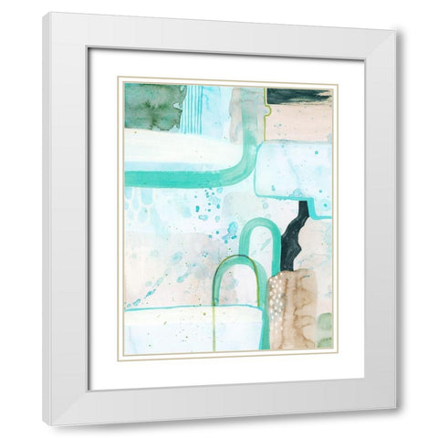 Minted Storm V White Modern Wood Framed Art Print with Double Matting by Popp, Grace