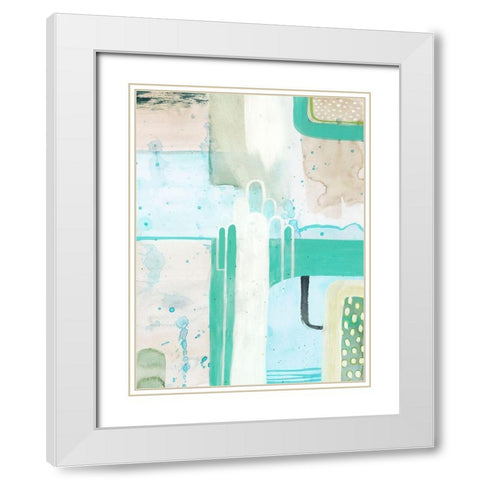 Minted Storm VI White Modern Wood Framed Art Print with Double Matting by Popp, Grace