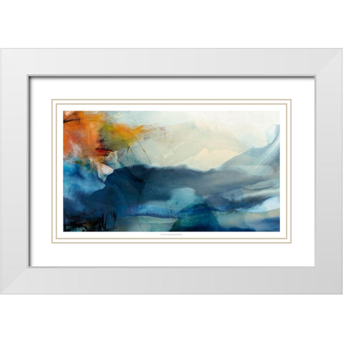 Devotion White Modern Wood Framed Art Print with Double Matting by Jasper, Sisa