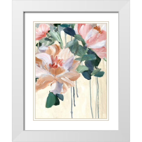 Custom Moderne I White Modern Wood Framed Art Print with Double Matting by Popp, Grace