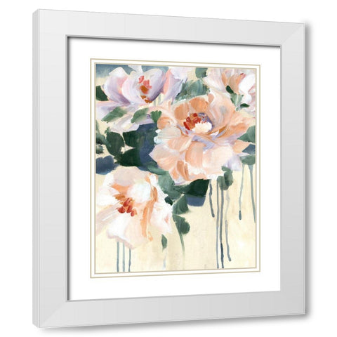 Custom Moderne II White Modern Wood Framed Art Print with Double Matting by Popp, Grace