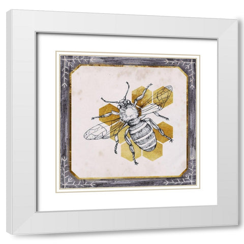 Pursue Sweetness IV White Modern Wood Framed Art Print with Double Matting by Wang, Melissa