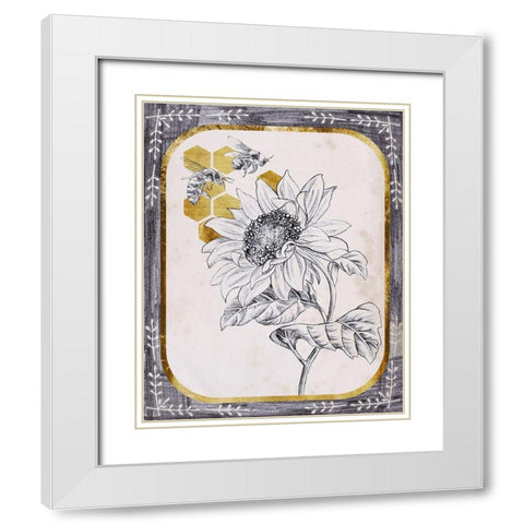Pursue Sweetness VI White Modern Wood Framed Art Print with Double Matting by Wang, Melissa