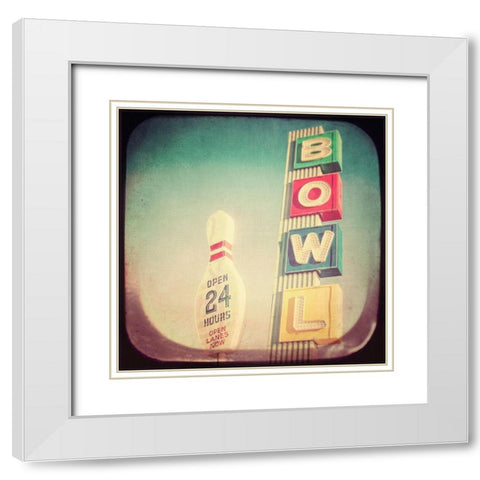 Frames of Travel II White Modern Wood Framed Art Print with Double Matting by Brown, Thomas