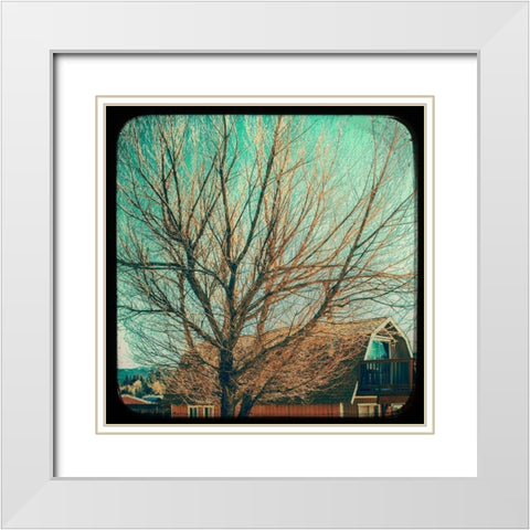Frames of Travel III White Modern Wood Framed Art Print with Double Matting by Brown, Thomas