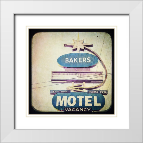 Frames of Travel V White Modern Wood Framed Art Print with Double Matting by Brown, Thomas