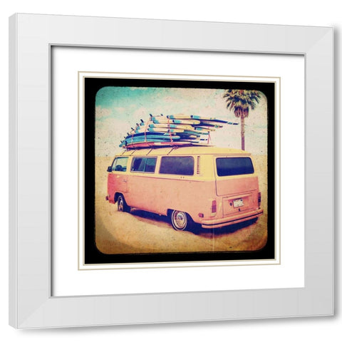 Frames of Travel VI White Modern Wood Framed Art Print with Double Matting by Brown, Thomas