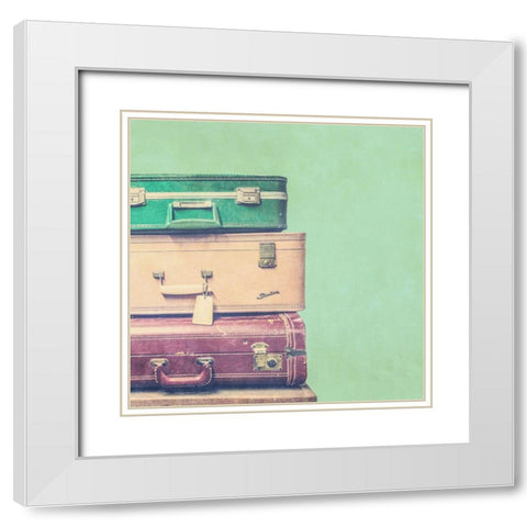 Vintage Office X White Modern Wood Framed Art Print with Double Matting by Brown, Thomas