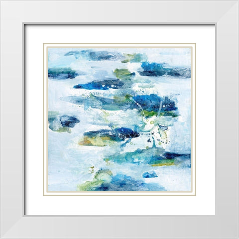 Going Home Again I White Modern Wood Framed Art Print with Double Matting by Combs, Joyce