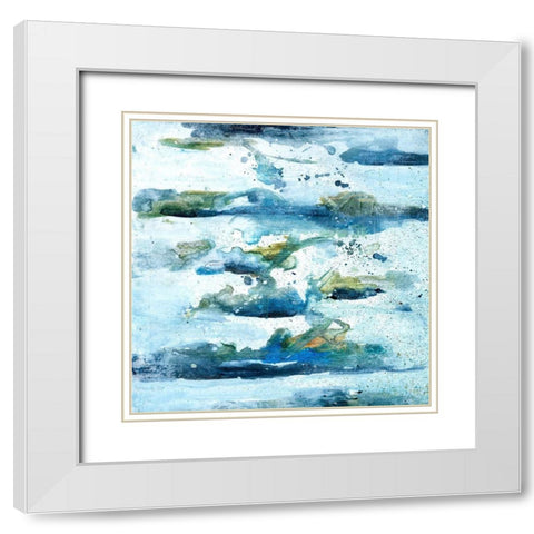 Going Home Again II White Modern Wood Framed Art Print with Double Matting by Combs, Joyce