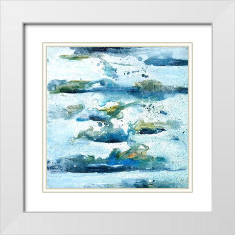 Going Home Again II White Modern Wood Framed Art Print with Double Matting by Combs, Joyce