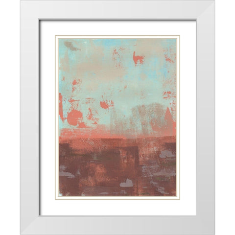 Canyonlands I White Modern Wood Framed Art Print with Double Matting by Green, Jacob