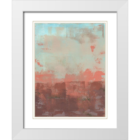 Canyonlands II White Modern Wood Framed Art Print with Double Matting by Green, Jacob