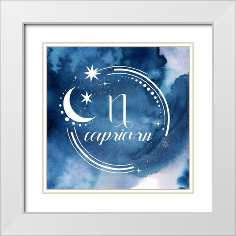 Watercolor Astrology X White Modern Wood Framed Art Print with Double Matting by Popp, Grace