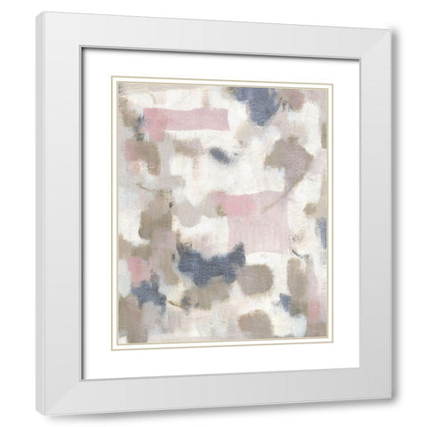 Unfocus I White Modern Wood Framed Art Print with Double Matting by OToole, Tim