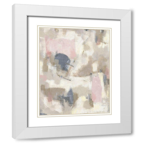 Unfocus II White Modern Wood Framed Art Print with Double Matting by OToole, Tim