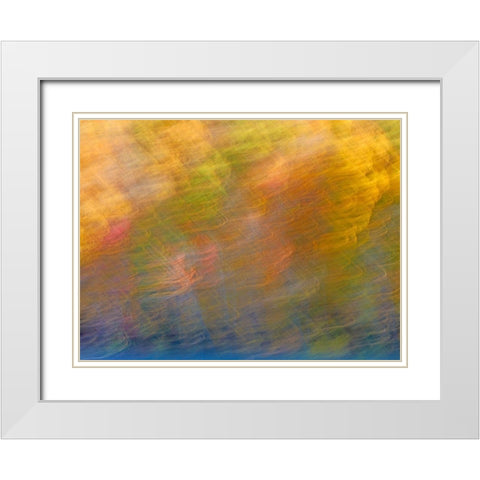 Soft Landscape XI White Modern Wood Framed Art Print with Double Matting by McLoughlin, James