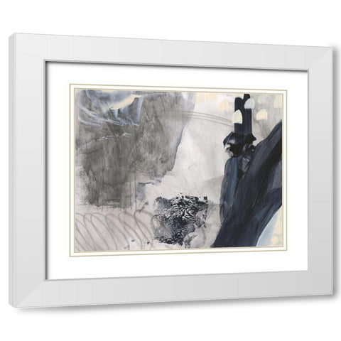 Astral Plane IV White Modern Wood Framed Art Print with Double Matting by Green, Jacob