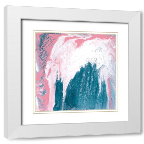 Bel Air I White Modern Wood Framed Art Print with Double Matting by Stramel, Renee W.