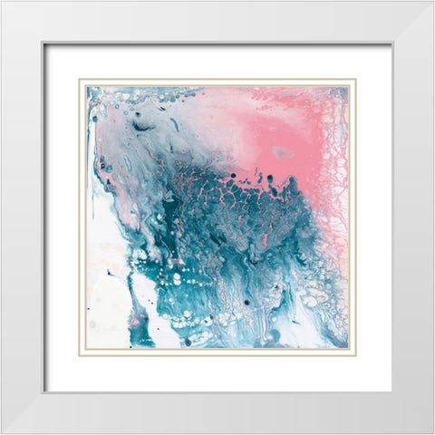 Bel Air II White Modern Wood Framed Art Print with Double Matting by Stramel, Renee W.