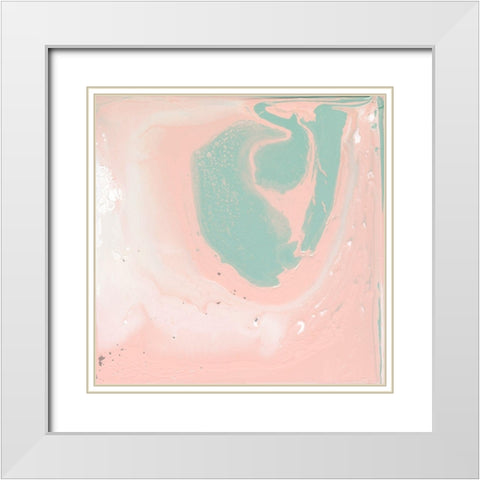 Pastel Fog I White Modern Wood Framed Art Print with Double Matting by Popp, Grace