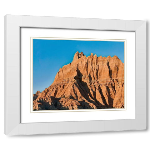 Western Landscape Photo II White Modern Wood Framed Art Print with Double Matting by McLoughlin, James