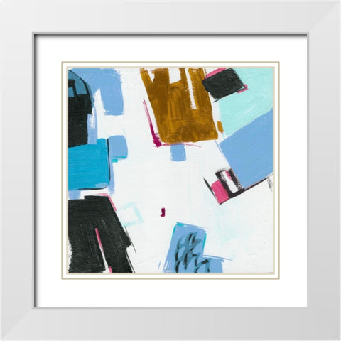 Sunny Winter Day IV White Modern Wood Framed Art Print with Double Matting by Wang, Melissa