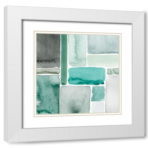Mist and Mend I White Modern Wood Framed Art Print with Double Matting by Popp, Grace