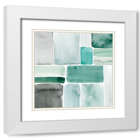 Mist and Mend II White Modern Wood Framed Art Print with Double Matting by Popp, Grace
