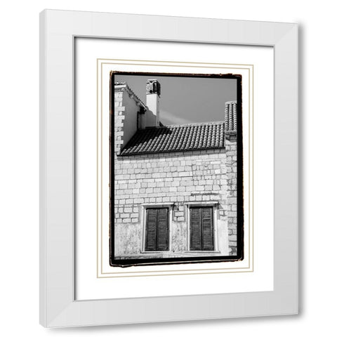 Dubrovnik, Croatia III White Modern Wood Framed Art Print with Double Matting by DeNardo, Laura