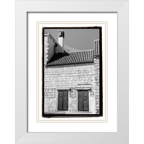 Dubrovnik, Croatia III White Modern Wood Framed Art Print with Double Matting by DeNardo, Laura