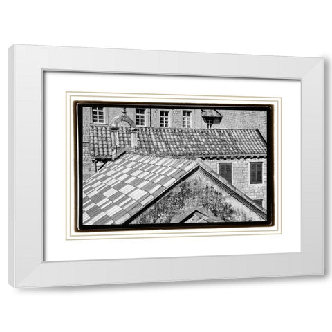 Dubrovnik, Croatia IV White Modern Wood Framed Art Print with Double Matting by DeNardo, Laura